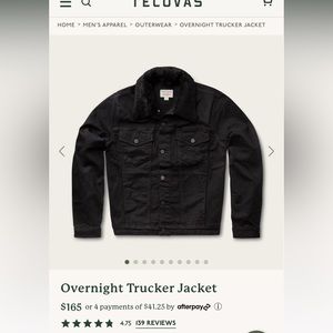 Tecovas overnight trucker jacket